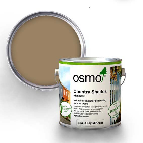 OSMO Country Shades Clay Mineral Colour Swatch